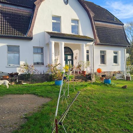 Gutshaus Im Gruenen Appartement Poseritz Buitenkant foto