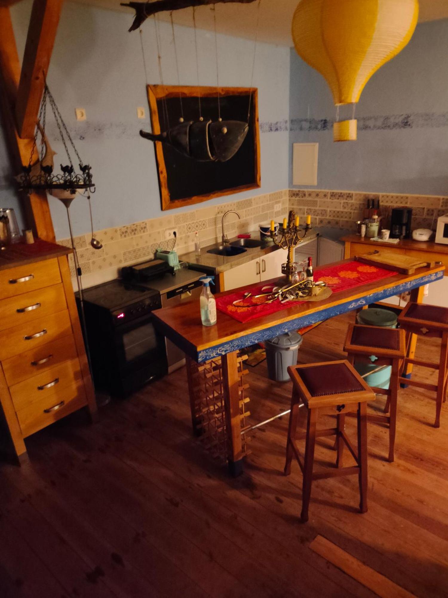 Gutshaus Im Gruenen Appartement Poseritz Buitenkant foto