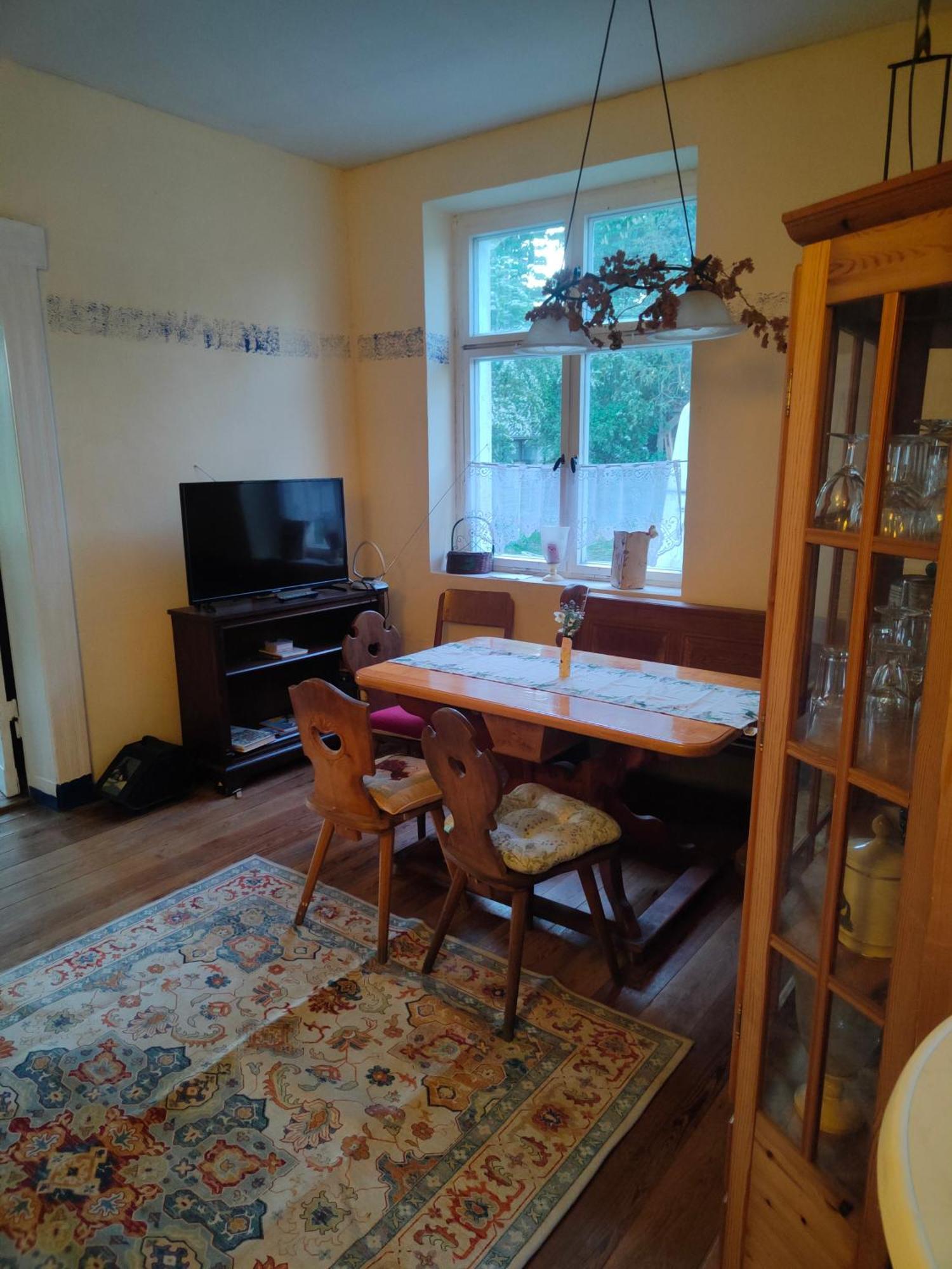Gutshaus Im Gruenen Appartement Poseritz Buitenkant foto